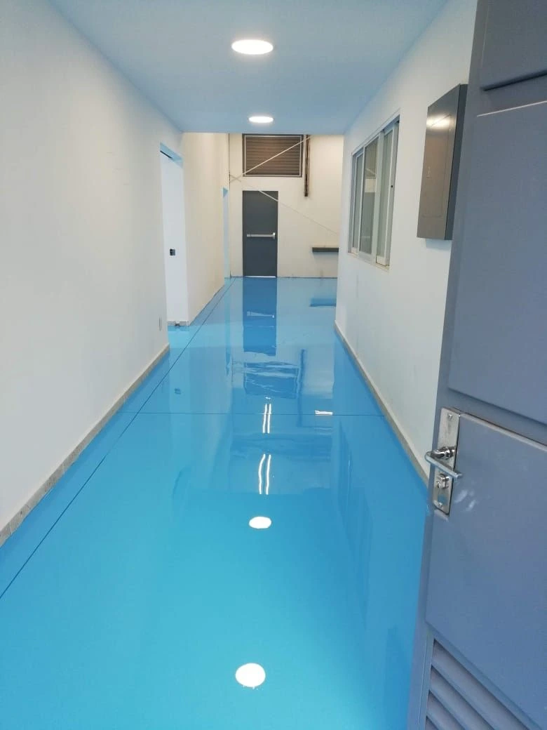 إيبوكسي سيلف ليفل Epoxy Flooring Project - Industrial-grade application by Epoxy Egypt